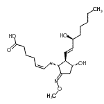 CAS#: 86659-90-7, (5Z,9E,11alpha,13E,15S)-11,15-Dihydroxy-9-(methoxyimino)prosta-5,13-dien-1-oic acid