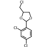 CAS#: 86674-90-0, 4-(Chloromethyl)-2-(2,4-dichlorophenyl)-1,3-dioxolane