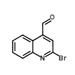 CAS#: 866831-75-6, 2-Bromo-4-quinolinecarbaldehyde