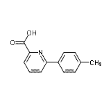 CAS#: 86696-72-2, 6-(4-Methylphenyl)-2-pyridinecarboxylic acid
