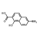 CAS#: 86700-00-7, 6-Amino-1-hydroxy-2-naphthoic acid