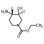 CAS#: 86718-22-1, Ethyl (3S,4S)-4-amino-3-hydroxy-1-piperidinecarboxylate