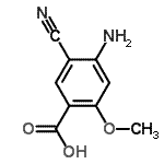 CAS#: 86720-97-0, 4-Amino-5-cyano-2-methoxybenzoic acid