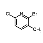 CAS#: 867377-03-5, 2-Bromo-6-chloro-3-methylpyridine