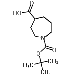 CAS#: 868284-36-0, 1-{[(2-Methyl-2-propanyl)oxy]carbonyl}-4-azepanecarboxylic acid