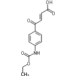CAS 登录号：86867-11-0， (2E)-4-{4-[(乙氧羰基)氨基]苯基}-4-氧代-2-丁烯酸