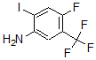 CAS#: 868692-49-3, 4-Fluoro-2-Iodo-5-(Trifluoromethyl)Benzenamine