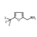 CAS 登录号：868755-68-4， 1-[5-(三氟甲基)-2-呋喃基]甲胺