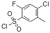 CAS 登录号：868755-70-8， 4-氯-2-氟-5-甲基苯磺酰氯