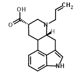CAS#: 86891-15-8, (8alpha,10xi)-6-Allylergoline-8-carboxylic acid
