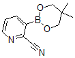 CAS#: 868944-75-6, 3-(5,5-Dimethyl-1,3,2-Dioxaborinan-2-Yl)-2-Pyridinecarbonitrile