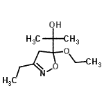 CAS#: 86905-39-7, 2-(5-Ethoxy-3-ethyl-4,5-dihydro-1,2-oxazol-5-yl)-2-propanol