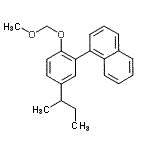 CAS#: 869336-04-9, 1-[5-sec-Butyl-2-(methoxymethoxy)phenyl]naphthalene