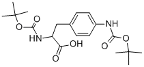 CAS 登录号：86937-77-1， 2-叔丁氧羰基氨基-3-(4-叔丁氧羰基氨基-苯基)-丙酸