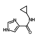 CAS#: 869491-11-2, N-Cyclopropyl-1H-imidazole-4-carboxamide