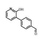 CAS#: 869767-74-8, 4-(2-Hydroxy-3-pyridinyl)benzaldehyde