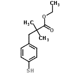 CAS#: 869853-73-6, Ethyl 2,2-dimethyl-3-(4-sulfanylphenyl)propanoate