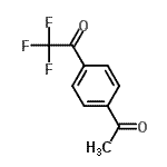 CAS#: 86988-49-0, 1-(4-Acetylphenyl)-2,2,2-trifluoroethanone