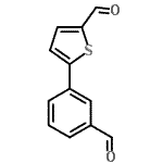 CAS#: 869959-15-9, 5-(3-Formylphenyl)-2-thiophenecarbaldehyde