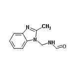 CAS#: 87022-35-3, N-[(2-Methyl-1H-benzimidazol-1-yl)methyl]formamide