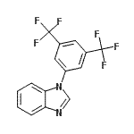 CAS#: 870450-89-8, 1-[3,5-Bis(trifluoromethyl)phenyl]-1H-benzimidazole