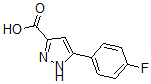 CAS#: 870704-22-6, 5-(4-Fluorophenyl)-1H-Pyrazole-3-carboxylic Acid
