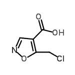CAS 登录号：870704-27-1， 5-(氯甲基)-1,2-恶唑-4-羧酸
