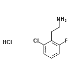 CAS 登录号：870717-94-5， 2-(2-氯-6-氟苯基)乙胺盐酸盐(1:1)
