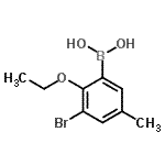 CAS#: 870718-00-6, (3-Bromo-2-ethoxy-5-methylphenyl)boronic acid