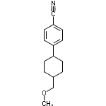 CAS 登录号：87073-93-6， 4-[4-(甲氧基甲基)环己基]苯甲腈