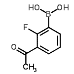 CAS#: 870778-95-3, (3-Acetyl-2-fluorophenyl)boronic acid