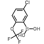 CAS#: 870822-78-9, [5-chloro-2-(trifluoromethoxy)phenyl]boronic acid