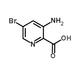 CAS#: 870997-85-6, 3-Amino-5-bromo-2-pyridinecarboxylic acid
