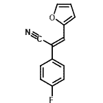 CAS#: 871126-30-6, (2Z)-2-(4-Fluorophenyl)-3-(2-furyl)acrylonitrile
