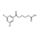CAS#: 871127-79-6, 6-(3,5-Difluorophenyl)-6-oxohexanoic acid
