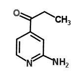 CAS 登录号：87121-56-0， 1-(2-氨基-4-吡啶基)-1-丙酮