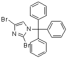 CAS#: 871269-06-6, 2,4-Dibromo-1-trityl-1H-imidazole