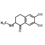 CAS#: 87128-59-4, 6,7-Dihydroxy-2-(methylamino)-3,4-dihydro-1(2H)-naphthalenone