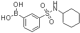 CAS 登录号：871329-79-2， [3-(环己基氨基磺酰基)苯基]硼酸