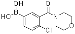 CAS#: 871332-71-7, [4-Chloro-3-(4-morpholinylcarbonyl)phenyl]boronic acid