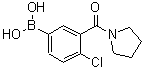 CAS#: 871332-75-1, [4-Chloro-3-(1-pyrrolidinylcarbonyl)phenyl]boronic acid