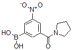 CAS 登录号：871332-81-9， B-[3-硝基-5-(1-吡咯烷基羰基)苯基]-硼酸