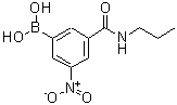 CAS#: 871332-88-6, [3-Nitro-5-(propylcarbamoyl)phenyl]boronic acid