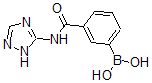 CAS 登录号：871333-05-0， B-[3-[(1H-1,2,4-三唑-5-基氨基)羰基]苯基]-硼酸