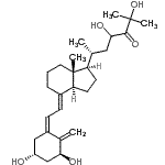 CAS#: 87147-48-6, (1S,3R,5Z,7E)-1,3,23,25-Tetrahydroxy-9,10-secocholesta-5,7,10-trien-24-one