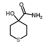 CAS#: 87180-06-1, 4-Hydroxytetrahydro-2H-thiopyran-4-carboxamide