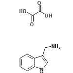 CAS#: 871825-81-9, 1-(1H-Indol-3-yl)methanamine ethanedioate (1:1)
