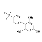 CAS 登录号：872258-58-7， 2,6-二甲基-4'-(三氟甲基)-4-联苯醇