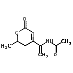 CAS#: 872452-07-8, N-[1-(2-Methyl-6-oxo-3,6-dihydro-2H-pyran-4-yl)vinyl]acetamide