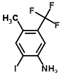 CAS#: 872624-68-5, 2-iodo-4-methyl-5-(trifluoromethyl)aniline